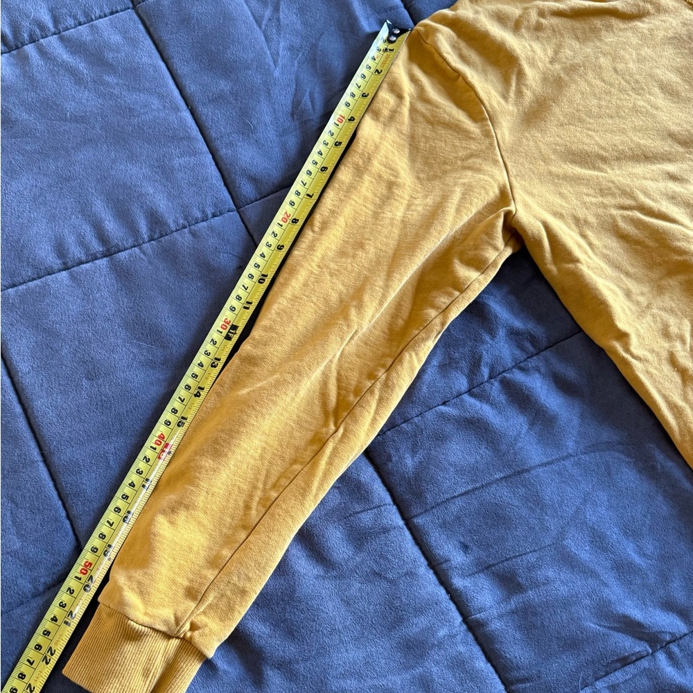 Denim & Flower Mustard V-Neck Sweater Size medium - Picture 5 of 6
